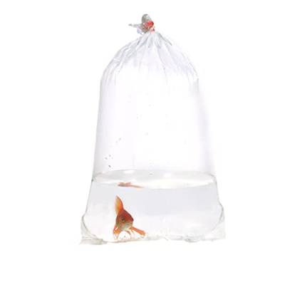 ALFA Fishery Bags Packung mit 100 runden Ecken unten auslaufsicher, transparente Kunststoff-Fischbeutel, Größe 30,5 cm breit für Marine und tropische Fischtransport, 2,25 mil. (30,5 x 45,7 cm) von ALFA FISHERY BAGS