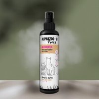 ALPHAZOO MilbHunter Milbenspray für Hunde & Katzen I Starkes Anti Milbenmittel 200 ml von ALPHAZOO