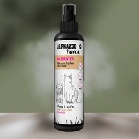 ALPHAZOO MilbHunter Milbenspray für Hunde & Katzen I Starkes Anti Milbenmittel 500 ml von ALPHAZOO