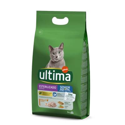 Ultima Cat Sterilized Senior - Sparpaket: 2 x 3 kg von Affinity Ultima