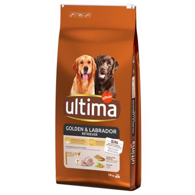 Ultima Hund Golden & Labrador Retriever Huhn - Sparpaket: 2 x 14 kg von Affinity Ultima