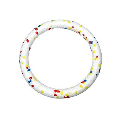 Ailan Bissfestes Zahnknirschspielzeug für Hunde – Hohlraumsauberes, bissfestes PC Spielzeug, Bälle, interaktive Produkte für Haustiere, Ring ziehen, 18cm von Ailan