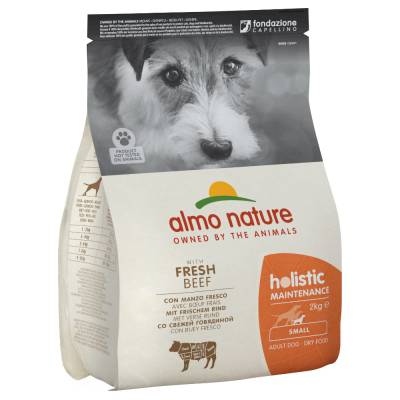 Almo Nature Holistic Adult Rind & Reis Small - Sparpaket 3 x 2 kg von Almo Nature Holistic