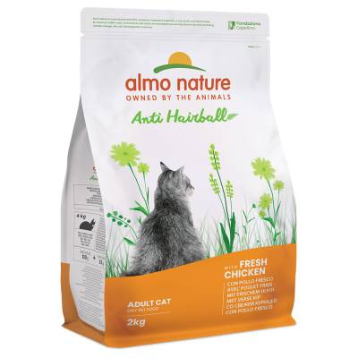 Almo Nature Holistic Anti Hairball Huhn & Reis - Sparpaket: 2 x 2 kg von Almo Nature Holistic