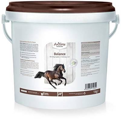 AniForte Balance Beruhigungskur für Pferde 1kg - natürliche Beruhigung bei Stress, Nervosität & Schreckhaftigkeit, zur Entspannung, gegen Unruhe von AniForte
