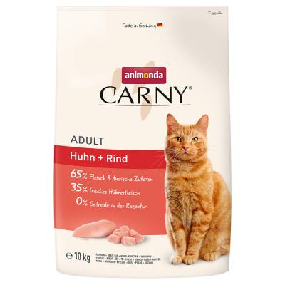 animonda Carny Adult Huhn + Rind - Sparpaket: 2 x 10 kg von Animonda Carny