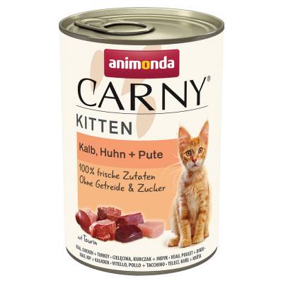 animonda Carny Kitten 12 x 400 g - Kalb, Huhn & Pute von Animonda Carny