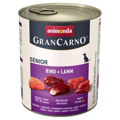animonda GranCarno Original Senior 6 x 800 g - Rind & Lamm von Animonda GranCarno