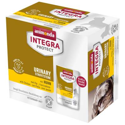 animonda INTEGRA PROTECT Adult Urinary Harnsteine mit Huhn 24x85g von animonda Integra Protect