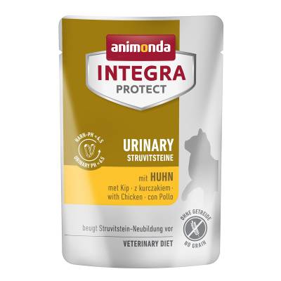 animonda INTEGRA PROTECT Adult Urinary Harnsteine mit Huhn 8x85g von animonda Integra Protect