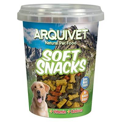 Arquivet Soft Snacks Knochen, Mix, 300 g (1 Stück) von Arquivet