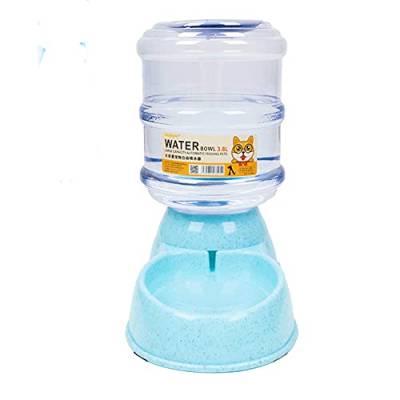Baymate Trockenfutter-Spender für Hunde und Katzen 3.8 Liter Praktischer Spender Futter-Spender für Tiere, durchsichtiger Behälter mit Deckel, Rutschfester Boden von Baymate