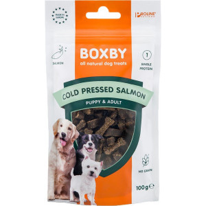 Boxby Cold Pressed Salmon (Lachs) Hundesnacks 100 g von Boxby