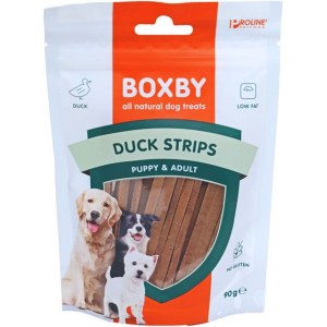 Boxby Duck Strips (Ente Streifen) Hundesnack 90g 5 x 90 g von Boxby