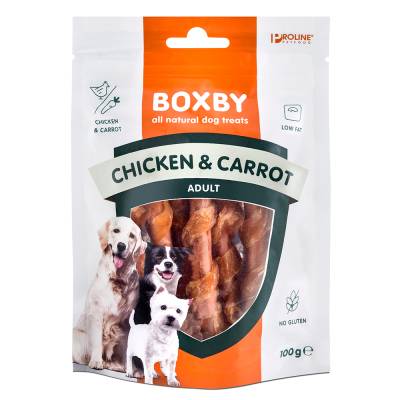 Boxby Huhn & Karotte - Sparpaket: 3 x 100 g von Boxby