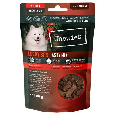 Chewies Lucky Bits Adult - Sparpaket: Tasty Mix 3 x 100 g von Chewies