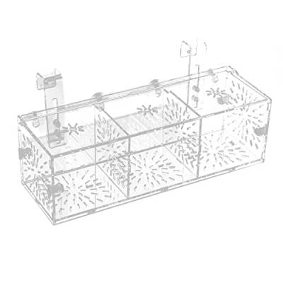 DONGKER Fisch Trennung Züchter Box, Acryl Fisch Hatchery Isolation Box Rahmen Züchter Box für Aquarium Aquarium Aquarium von DONGKER