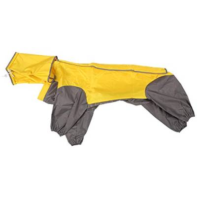 Darmlly Apportierhund Hunde Regenmantel Für Kleine Hunde wasserdichte Haustier Kleidung Außen Bekleidung Jacken Mantel Bekleidung Kleidung Gelb 24 von Darmlly