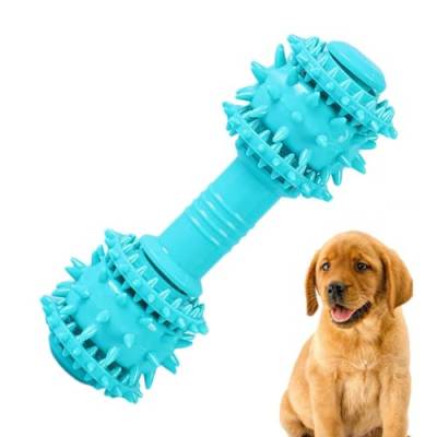 Dyeulget Hundekauspielzeug, Unzerstörbares Hundespielzeug Quietschspielzeug Welpe Beißring Hundeball Lebensmittelqualität Beißringe für alle Hunde Zahnreinigung Training Spielen von Dyeulget