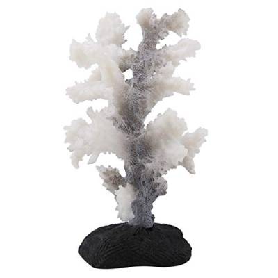 EVTSCAN Luminous Coral Anemone Aquarium Silikon Simulation Pflanze Aquarium Landschaftsbau Ornament(grau) von EVTSCAN