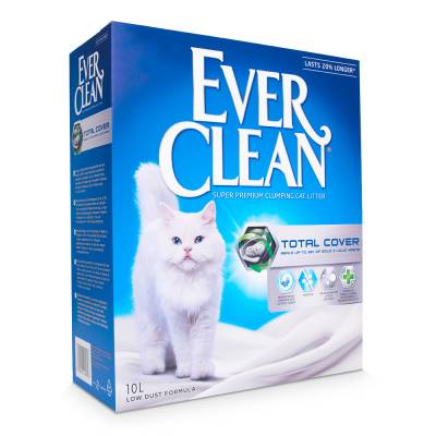 Ever Clean® Total Cover Klumpstreu - Parfümfrei - 10 l von Ever Clean