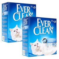 Ever Clean Extra Strong Clumping Katzenstreu, ohne Duft 2x10 l von Ever Clean