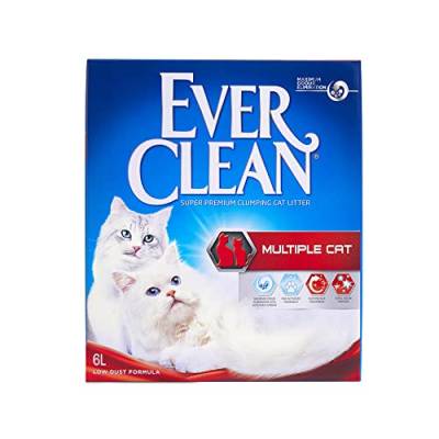Ever Clean Katzenstreu Multiple Cat, 6 l von Ever Clean