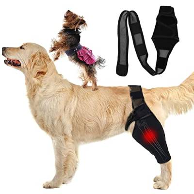 Fabater Ellenbogenbandage für Hunde, Schutzpolster für Ellenbogen und Schulter des Hundes, Ellenbogenschutzhülle für Ellenbogenhygroma, Dysplasie, Ellenbogenschwielen und von Fabater