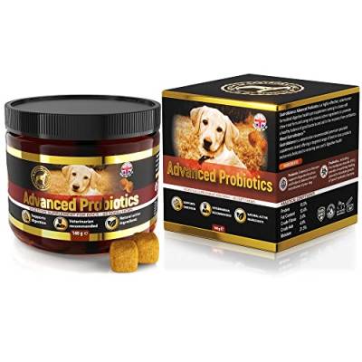 GastroBalance Hunde Probiotika –100% natürlichen weichen Kausnacks zur täglichen Verdauungsunterstützung von Haustieren (Bacon-Geschmack) von GastroBalance