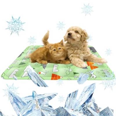HEKARBAMILL Hundekühlungsmatte 40x50 cm kratzresistente Kühlmatte für Hundekühlung Decke Selbstkühlung für Haustier in heißem Sommerzoo Haustierzubehör von HEKARBAMILL