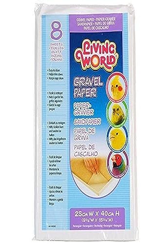 Living World Gravel Paper 9-1/2 Inches x 15-3/4 Inches (8/Pack) by Living World von Hagen