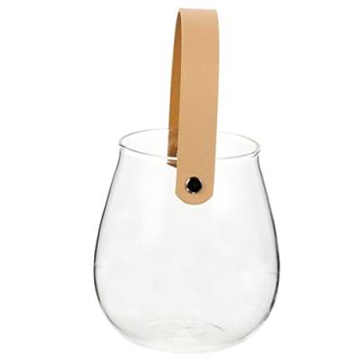 Healeved Vase Diffusorflasche Aus Glas Fischglas Diffusorflasche Glas Diffusorflaschen Pflanzgefäß Glas Hydroponische Glasflasche Behälter Für Duftkerzen Pflanzentöpfe Blumen Leder Aquarium von Healeved