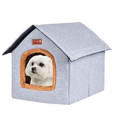 Tragbares Haustierhaus | Tragbare Katzenbetten mit abnehmbarem Design,Bequeme Tierunterkünfte, Bettwäsche für kleine Haustiere, für Hunde, Kaninchen, Kätzchen, Welpenfreunde Heshi von Heshi