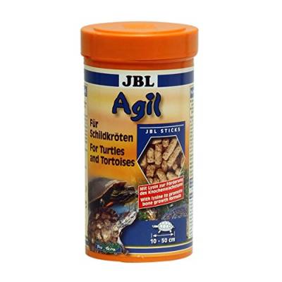 JBL Agil 70342 Hauptfutter für Schildkröten, 1er Pack (1 x 250 ml) von JBL