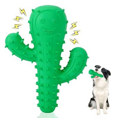Hundespielzeug,Unzerstörbares Kauspielzeug,Kaktus Kauspielzeug,Hundespielzeug zum Zahnen,Gummi Hund Kauspielzeug,Haustier Kauspielzeug für Kleine,Mittelgroße und Große Rassen von Jodsen