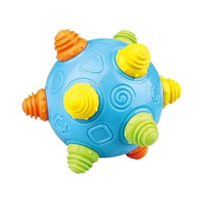 Jomewory Ball für Hunde, leuchtendes Spielzeug, blinkend, Aktivierungsball für Hunde, Spielball für Hunde, mit Musik, Blitzlicht, aufblasbare Bälle für Haustiere, Spielzeug von Jomewory