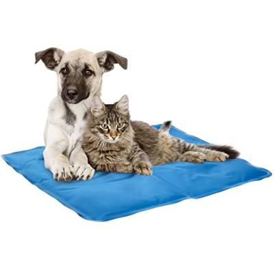 KADAX Hundekühlmatte, 50 x 40 cm, Selbstkühlendes Bett für Hunde und Katzen, Kühl Hundedecke in 4 Größen, Kaltgelpad, Kühlmatte für Haustier, Gel-Kühldecke (M) von KADAX