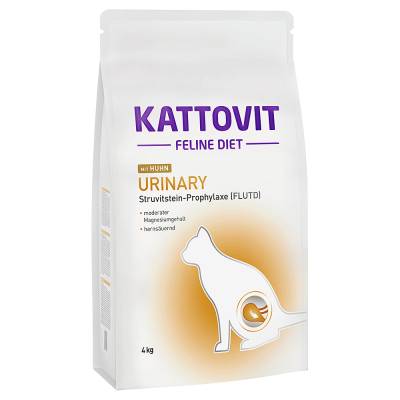 Sparpaket Kattovit 2 x 4 kg - Urinary mit Huhn von Kattovit