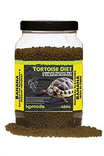 Komodo Complete Holistic Tortoise Diet : Banana Flavour 680g von Komodo