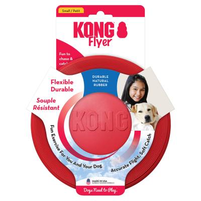KONG Flyer Hundefrisbee - Gr. S: Ø 18 cm von Kong