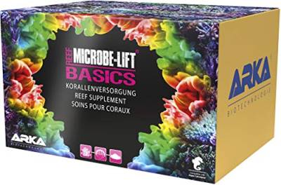 MICROBE-LIFT Basic-Set groß - Starterset für individuelle Korallenversorgung im Meerwasseraquarium, inkl. 3X 5 L Dosierbehälter und Zubehör. von MICROBE-LIFT