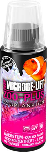 Microbe-Lift Zoo-Plus - 118 ml - Hochwertiges, konserviertes Futterplankton fördert die Gesundheit von Korallen und Fischen in Meerwasseraquarien. von MICROBE-LIFT