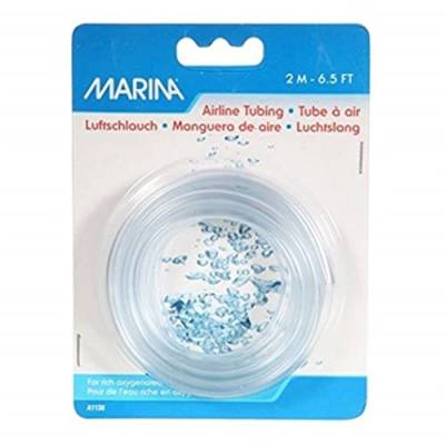 Marina Luftschlauch, Absaugschlauch, passend für Anschlüsse zwischen 12 und 16mm Durchmesser, 2m, transparent von Marina