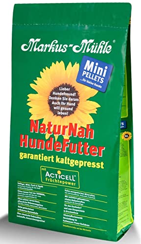 Markus Mühle NaturNah Hundefutter 2x1,5kg Mini Pellets (2x1,5kg (Minipellets)) von Markus Mühle