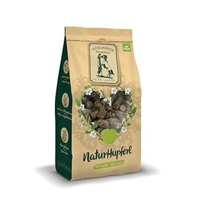 Mühldorfer NaturHupferl Apfel - 1 kg - Gesunde Leckerli für Pferde - Getreidefrei - Ohne Melasse und Zusatzstoffe von Mühldorfer Pferdefutter