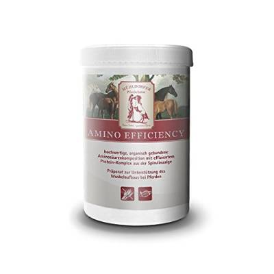 Mühldorfer Amino Efficiency, 750 g, fördert den Muskelaufbau, enthält essentielle Aminosäuren, getreidefrei, Ergänzungsfutter für Pferde und Ponys von Mühldorfer Pferdefutter