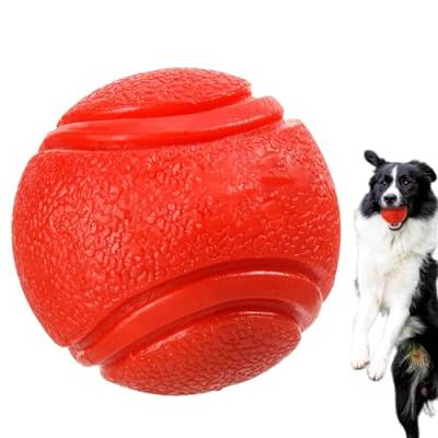 NUDGE Interaktives Hundespielzeug, hüpfender Haustierball, Kauspielzeug, interaktives Hundespielzeug, Hundekauball, schwimmender Hundeball, Apportierball für den Innen- und Außenbereich von NUDGE