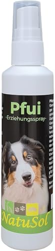 NatuSol Pfui - Erziehungsspray - für Hunde - Anti Kau Spray - Knabberstopp - Fernhaltespray von NatuSol