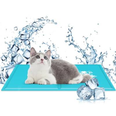 Nobleza - Kühlmatte für Hunde Katzen Selbstkühlend, Innoxious Gel Self Kühldecke, Kratzfest/Wasserdicht/rutschfest Kühlmatte für Hunde und Katzen von Nobleza