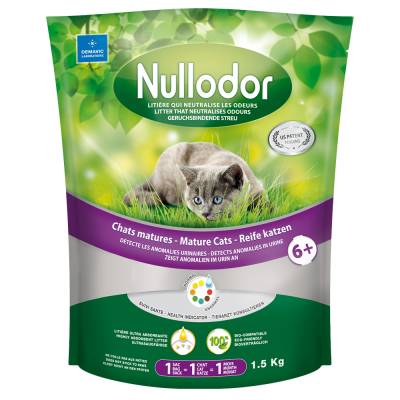 Nullodor Mature Cats Katzenstreu - 1,5 kg von Nullodor